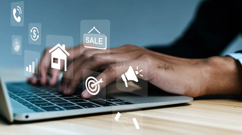 Agent generating real estate leads online